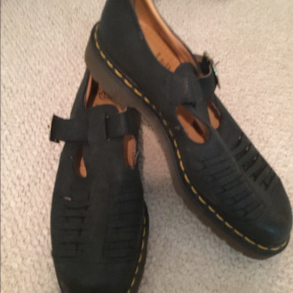 Dr. Martens men’s shoes size 14 black buckled - Picture 9 of 15